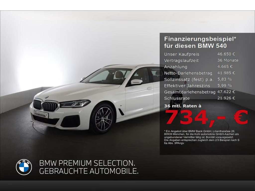 BMW 5 Serie 540 M-Sport xDrive Touring 540i
