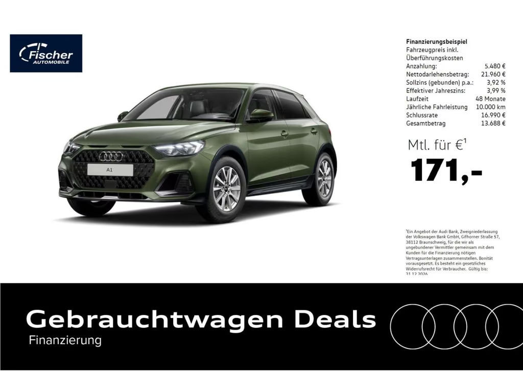 Audi A1 S-Tronic 30 TFSI Allstreet