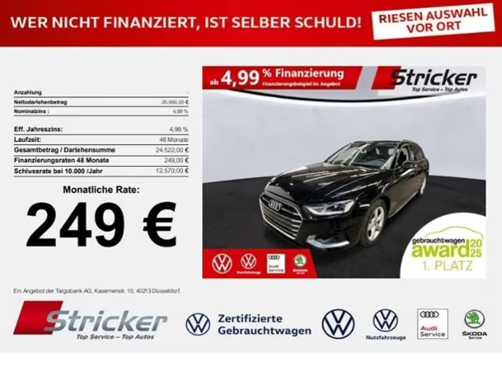 Audi A4 Avant S-Tronic 35 TDI