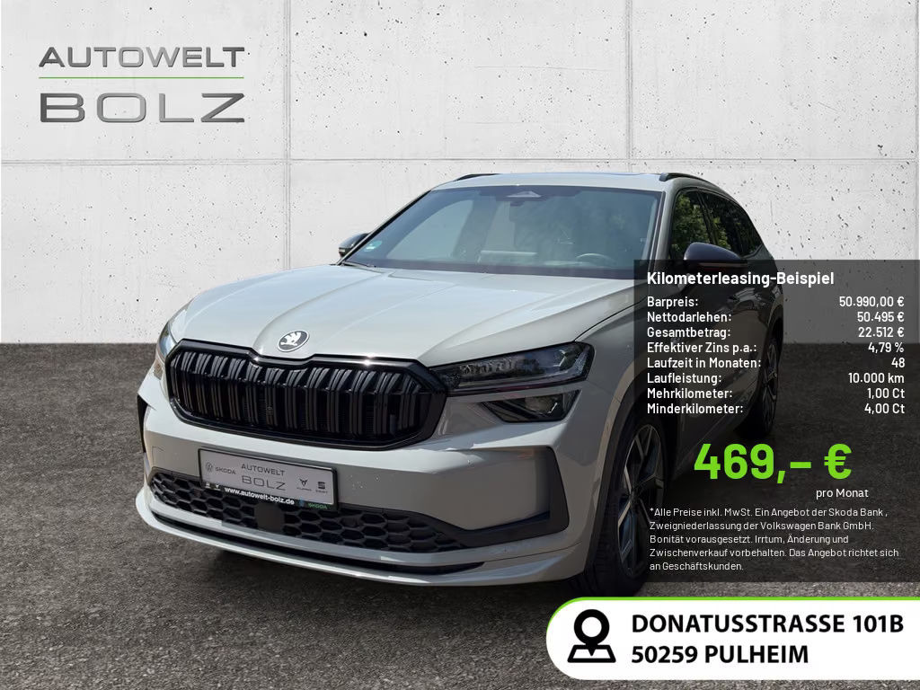 Skoda Kodiaq 4x4 Sportline 2.0 TDI