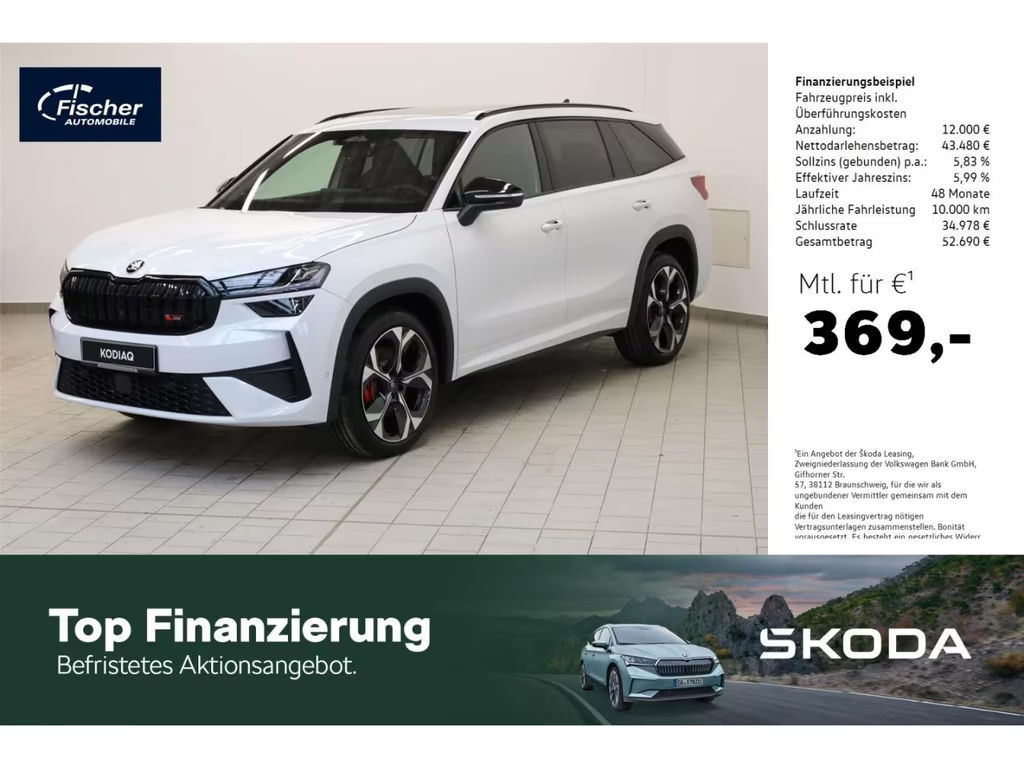 Skoda Kodiaq 4x4 RS 2.0 TSI