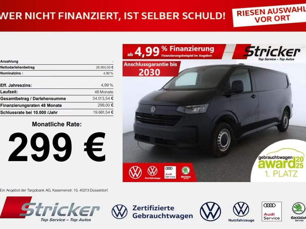 Volkswagen Transporter 2.0 TDI Lang T7
