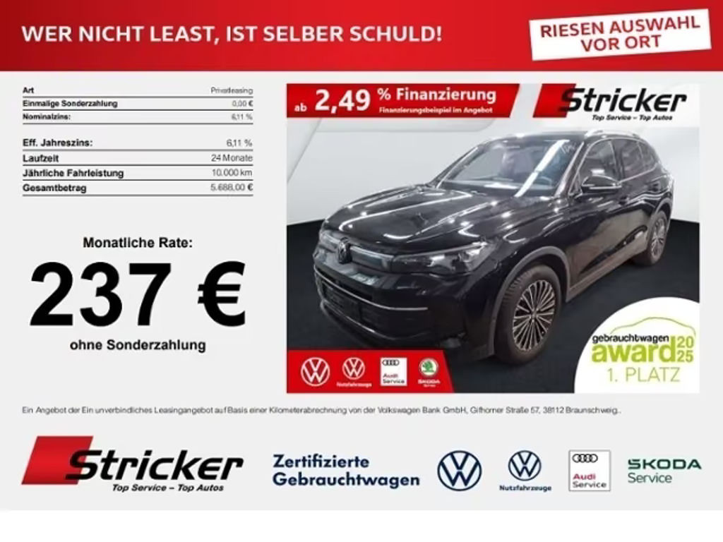 Volkswagen Tiguan DSG 2.0 TDI