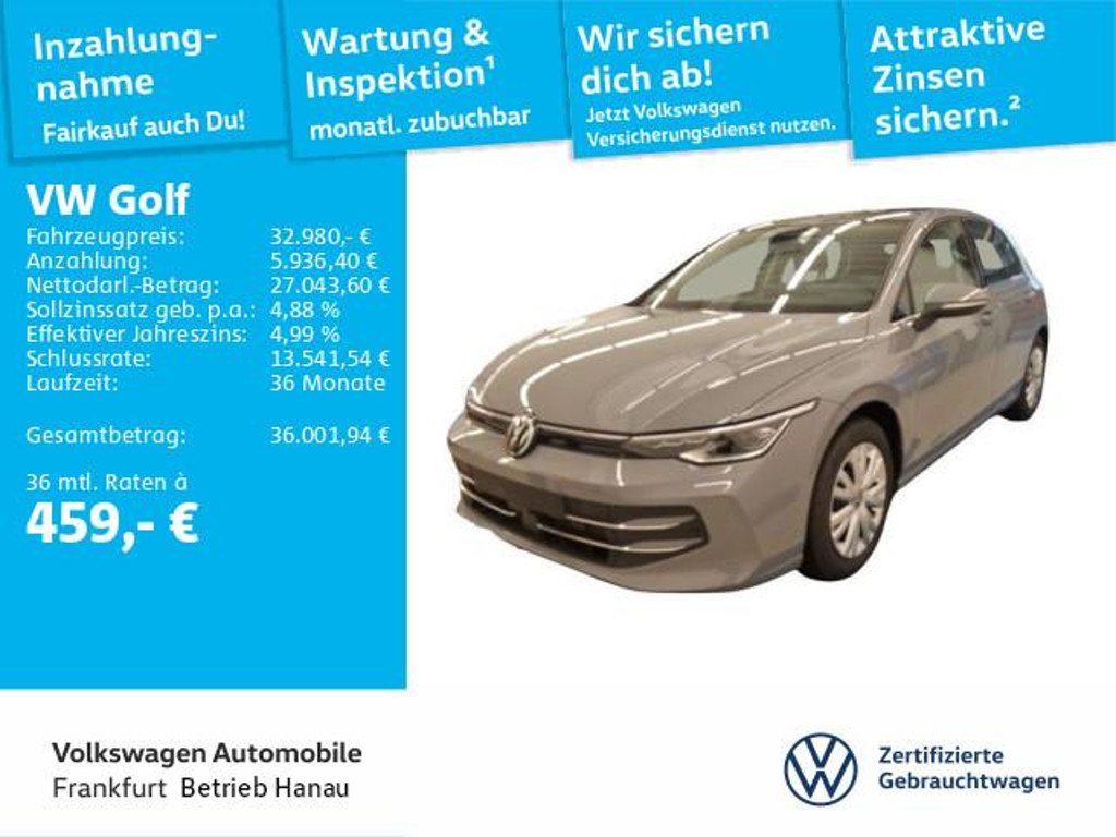 Volkswagen Golf DSG Style 1.5 eTSI