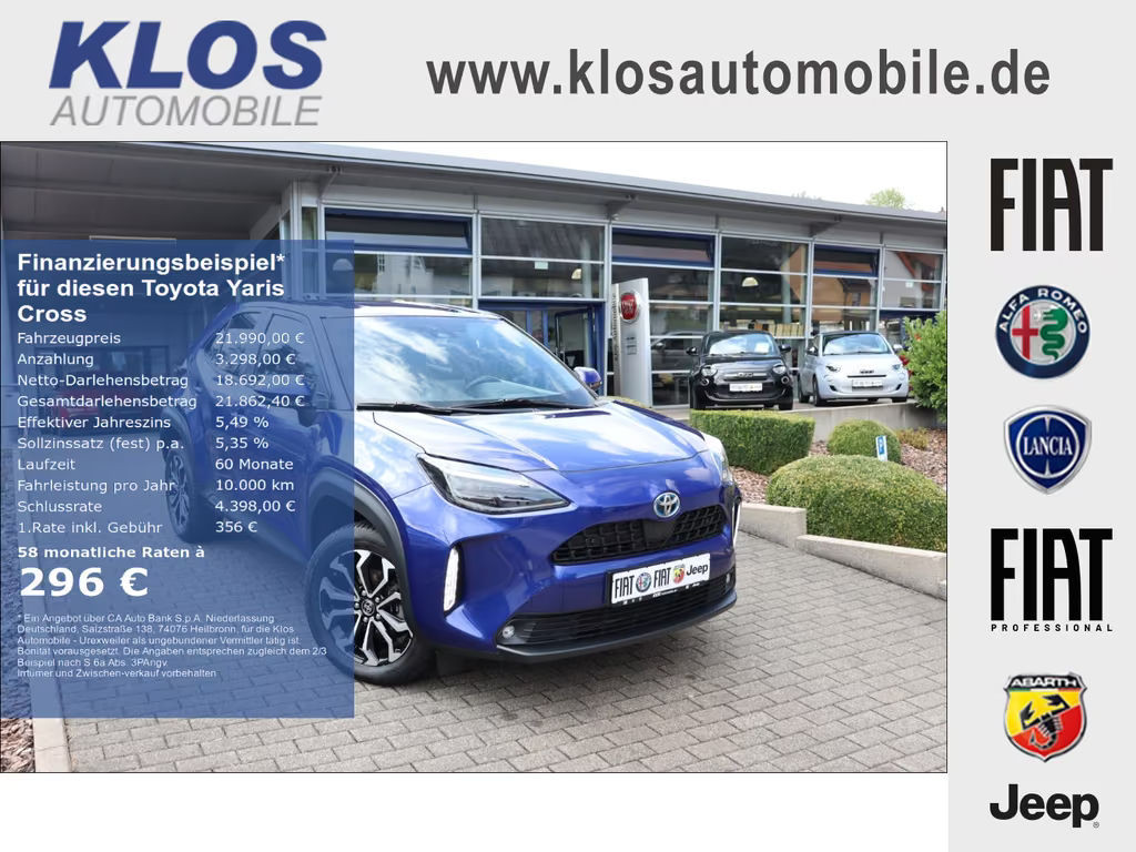 Toyota Yaris Cross Team D Hybride