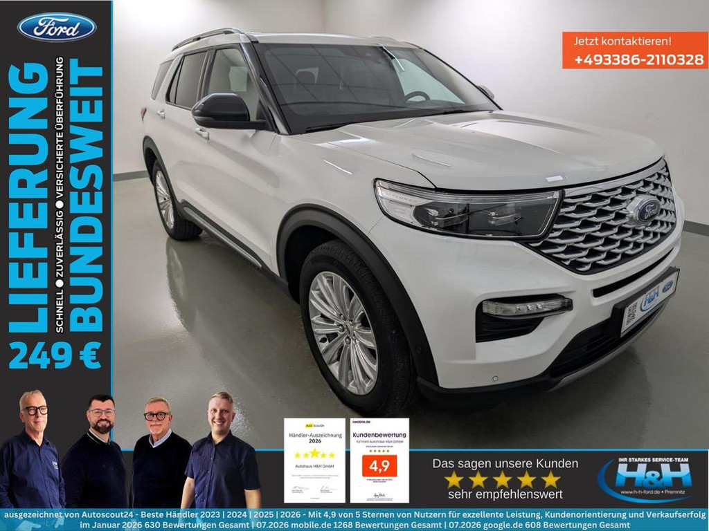 Ford Explorer 4x4 Platinum Plug in Hybrid AWD