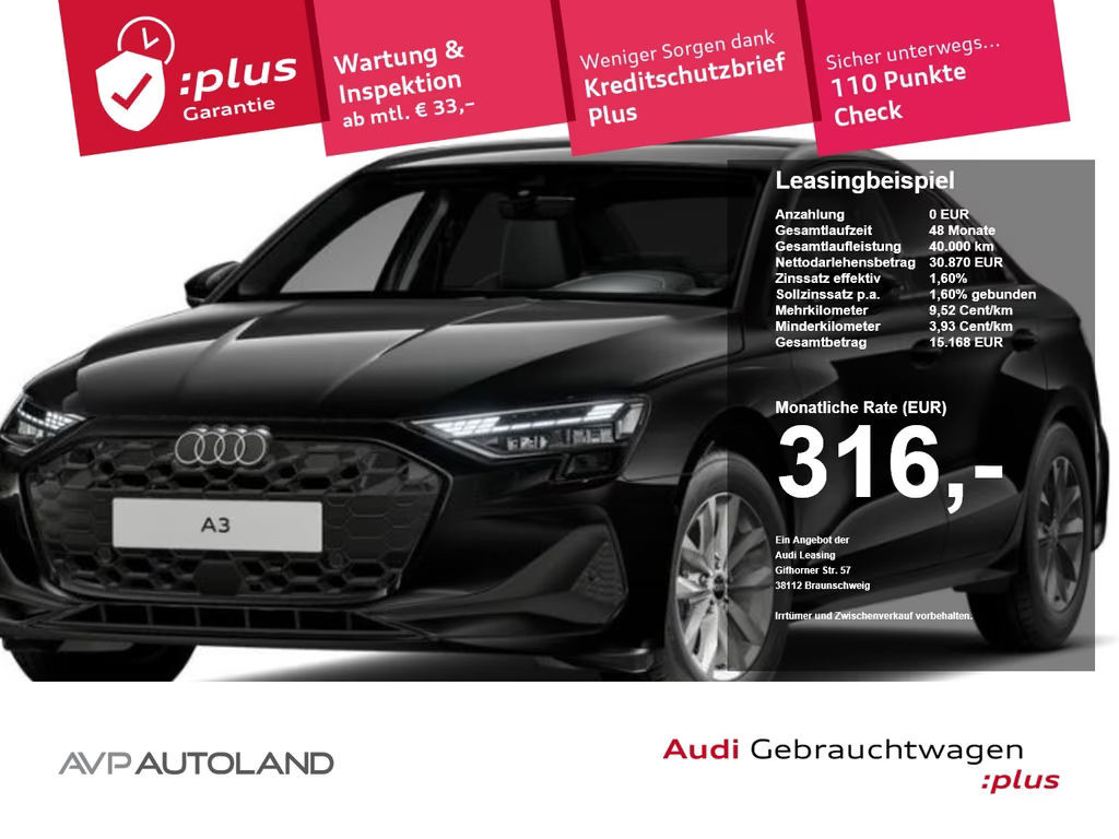 Audi A3 Sedan S-Tronic 35 TDI