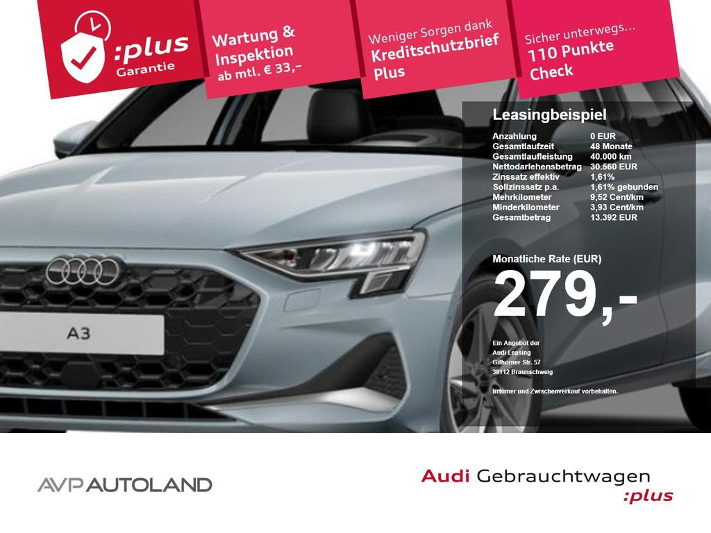 Audi A3 Sportback Sedan S-Tronic 35 TDI