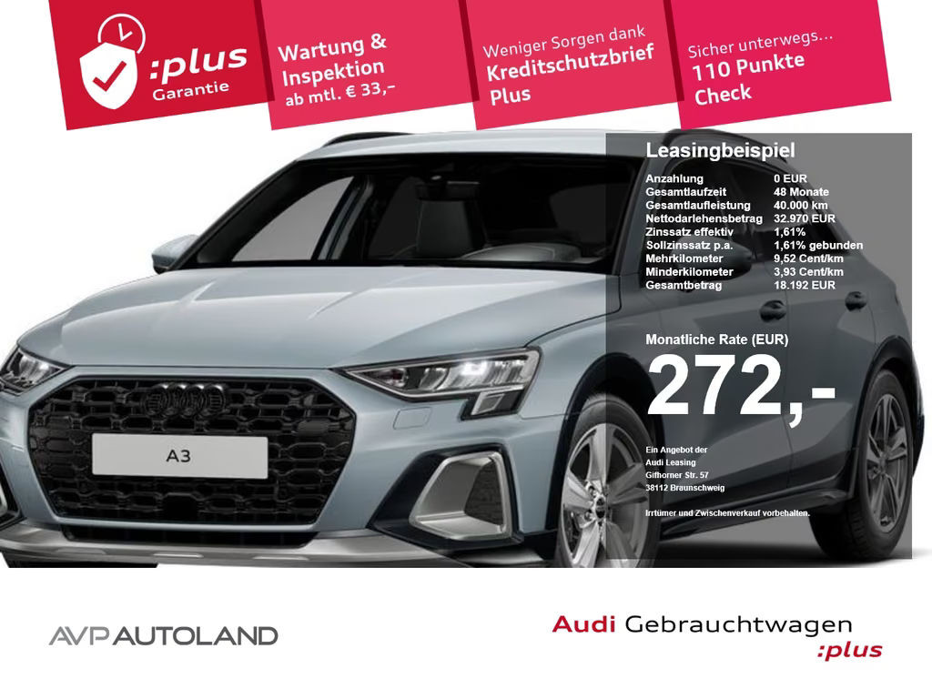 Audi A3 Sedan S-Tronic 35 TFSI Allstreet