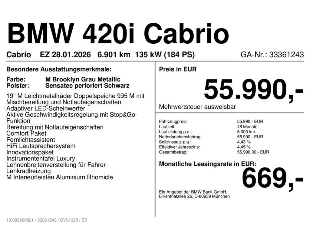 BMW 4 Serie