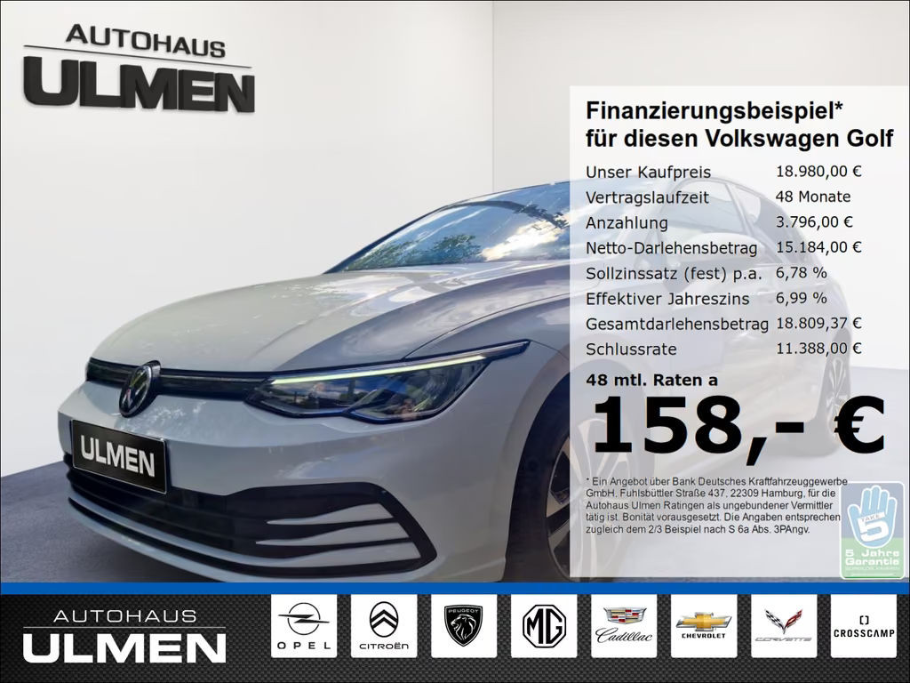 Volkswagen Golf Golf VIII