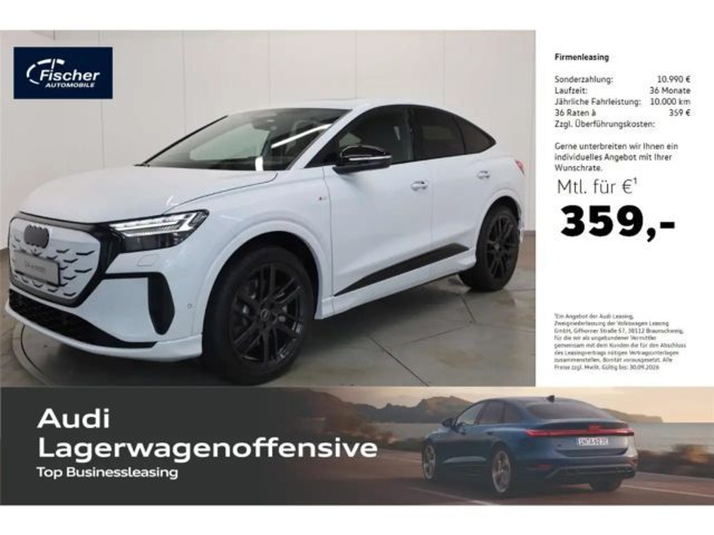 Audi Q4 e-tron Sportback S-Line