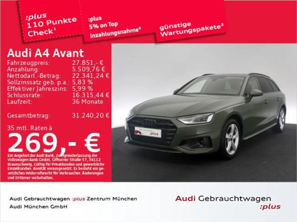 Audi A4 S-Tronic 35 TFSI