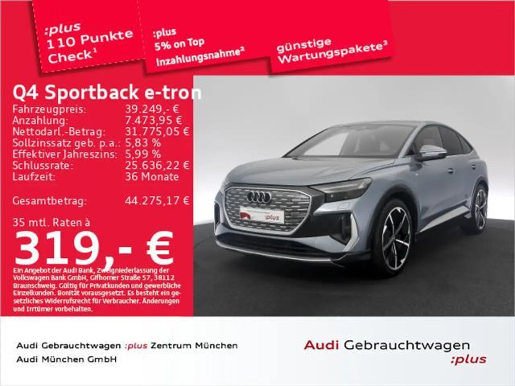 Audi Q4 e-tron Quattro S-Line 50