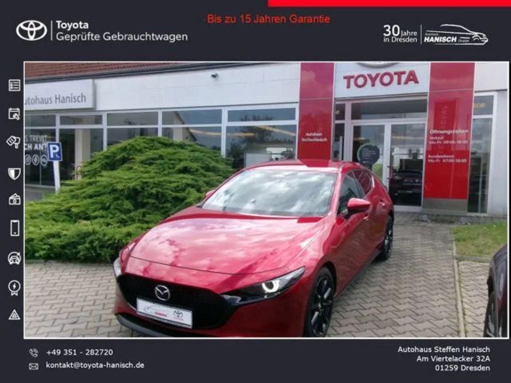 Mazda 3 SkyActiv Exclusive-line e-Skyactiv