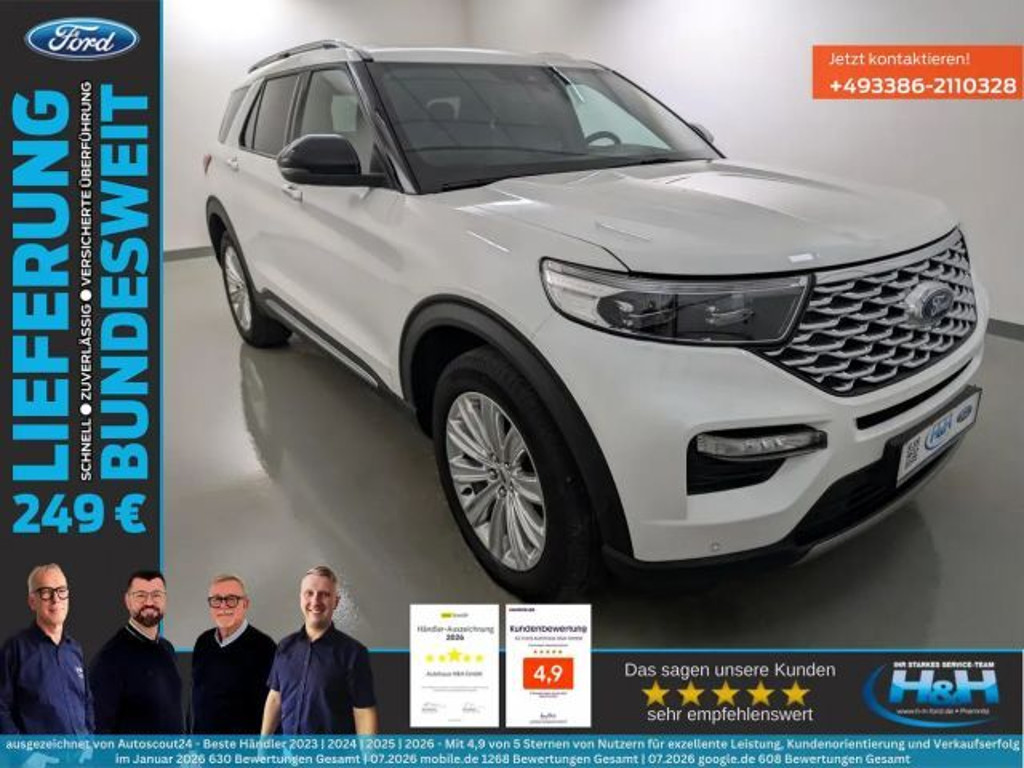Ford Explorer 4x4 Platinum Plug in Hybrid AWD