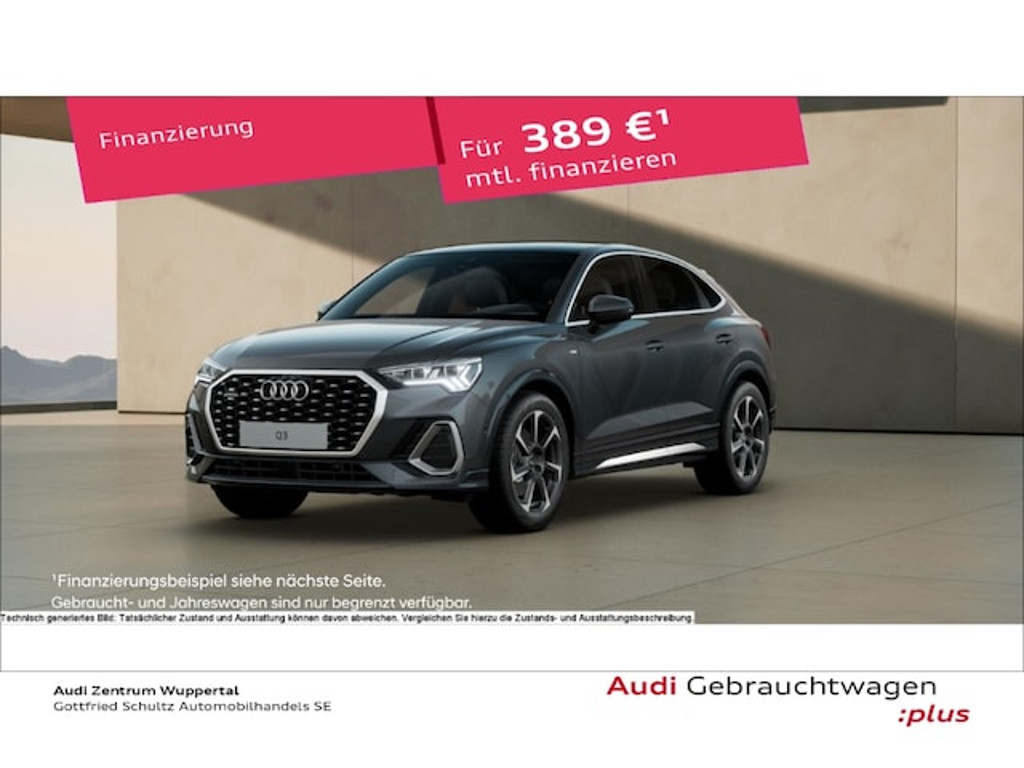 Audi Q3 Sportback Quattro S-Line S-Tronic 45 TFSI