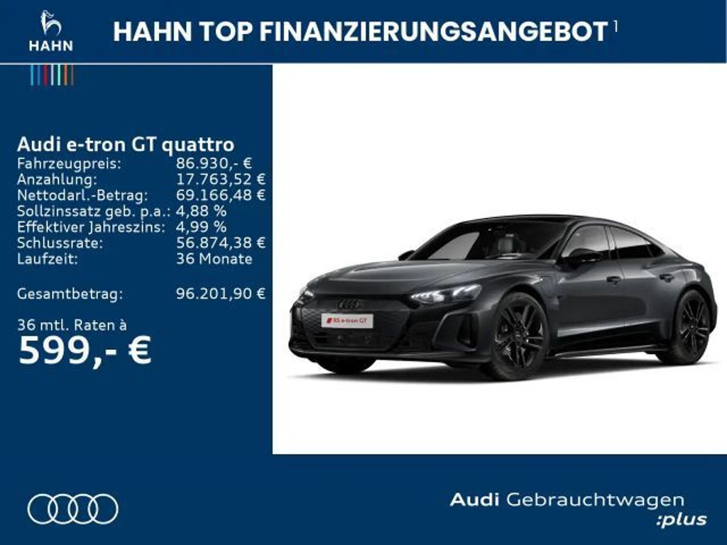 Audi RS e-tron GT Quattro S-Tronic