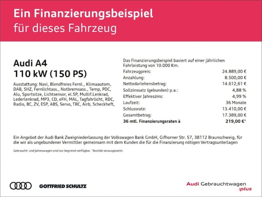 Audi A4 Avant S-Tronic 35 TFSI