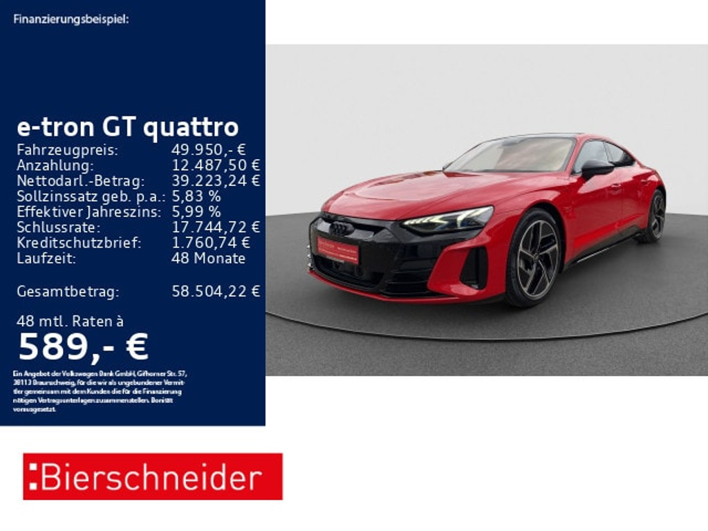 Audi e-tron GT Quattro
