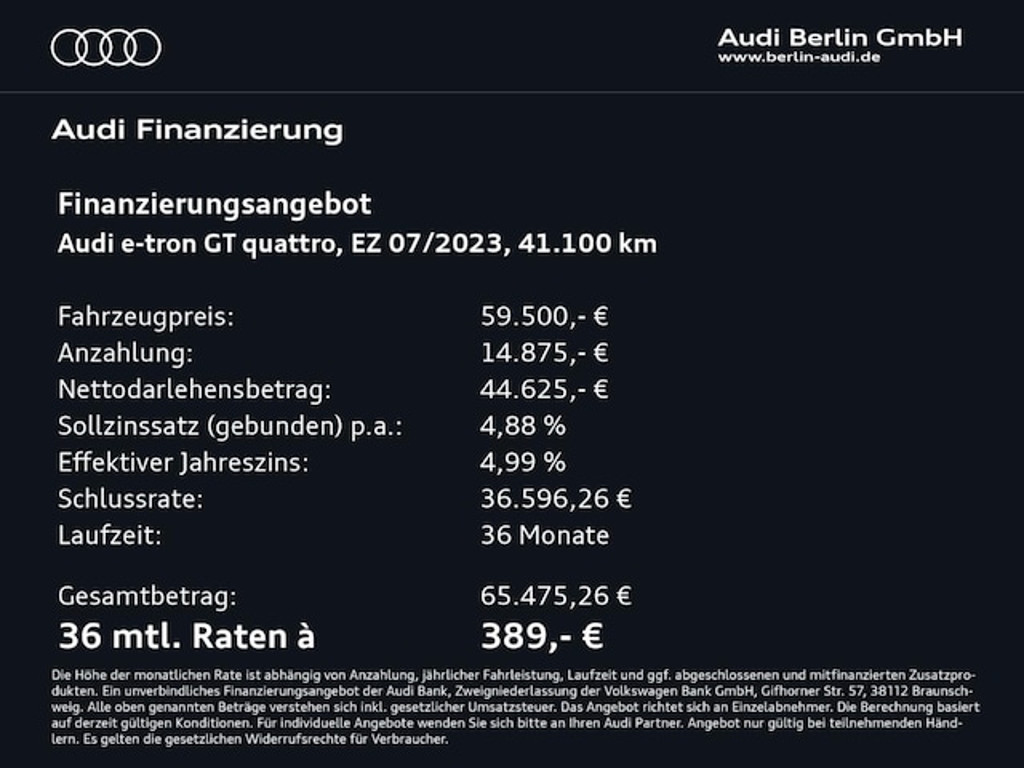 Audi e-tron GT