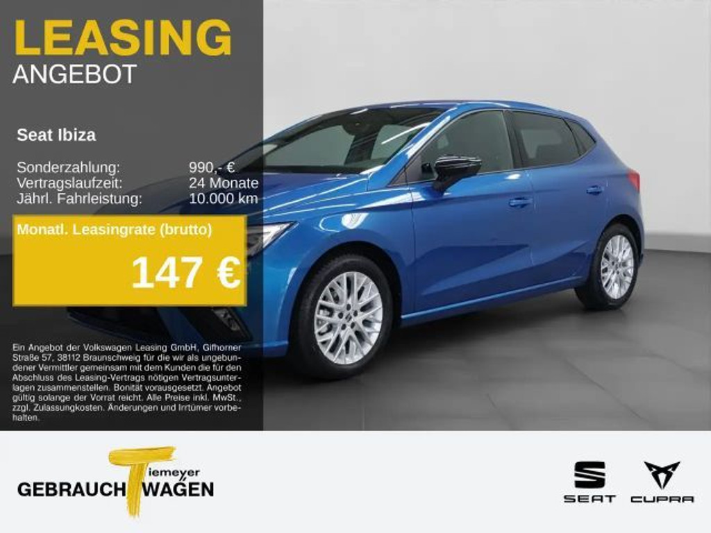 Seat Ibiza FR-lijn 1.0 TSI DSG