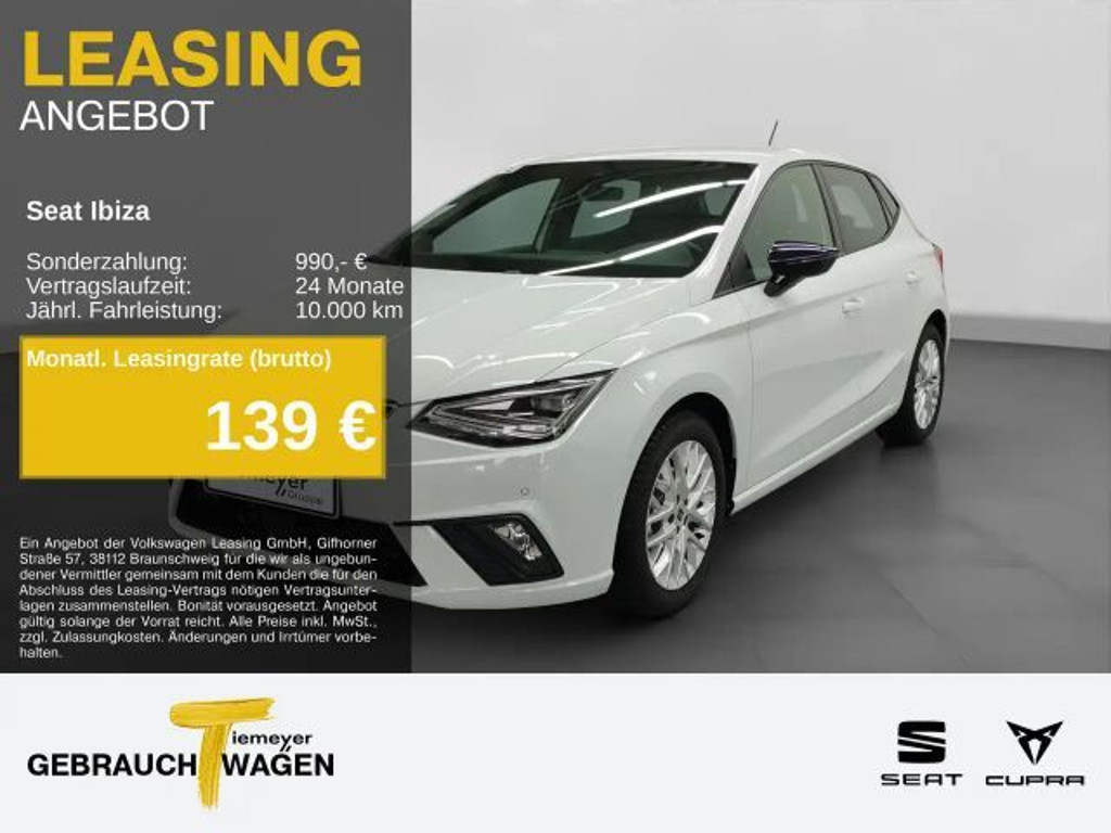 Seat Ibiza FR-lijn 1.0 TSI DSG