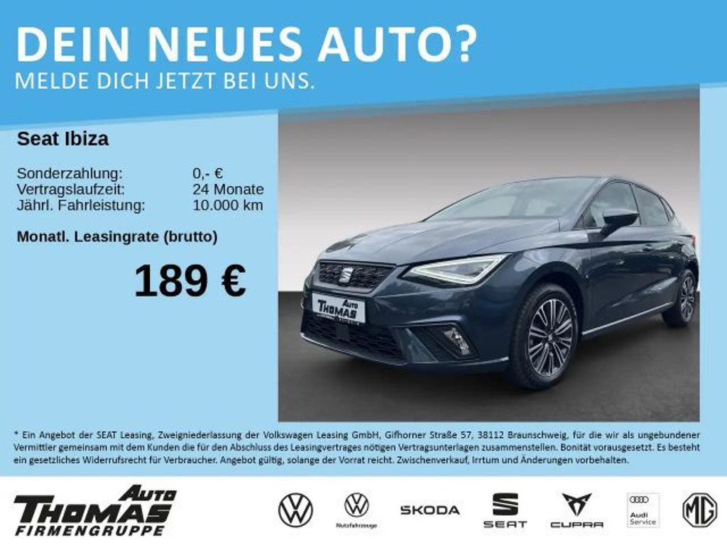 Seat Ibiza 1.0 TSI DSG