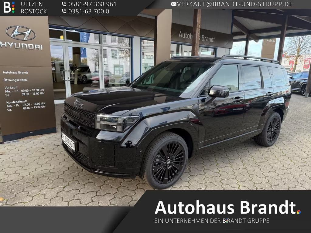 Hyundai Santa Fe HEV Blackline HUD Niveau Navi Leder Dig