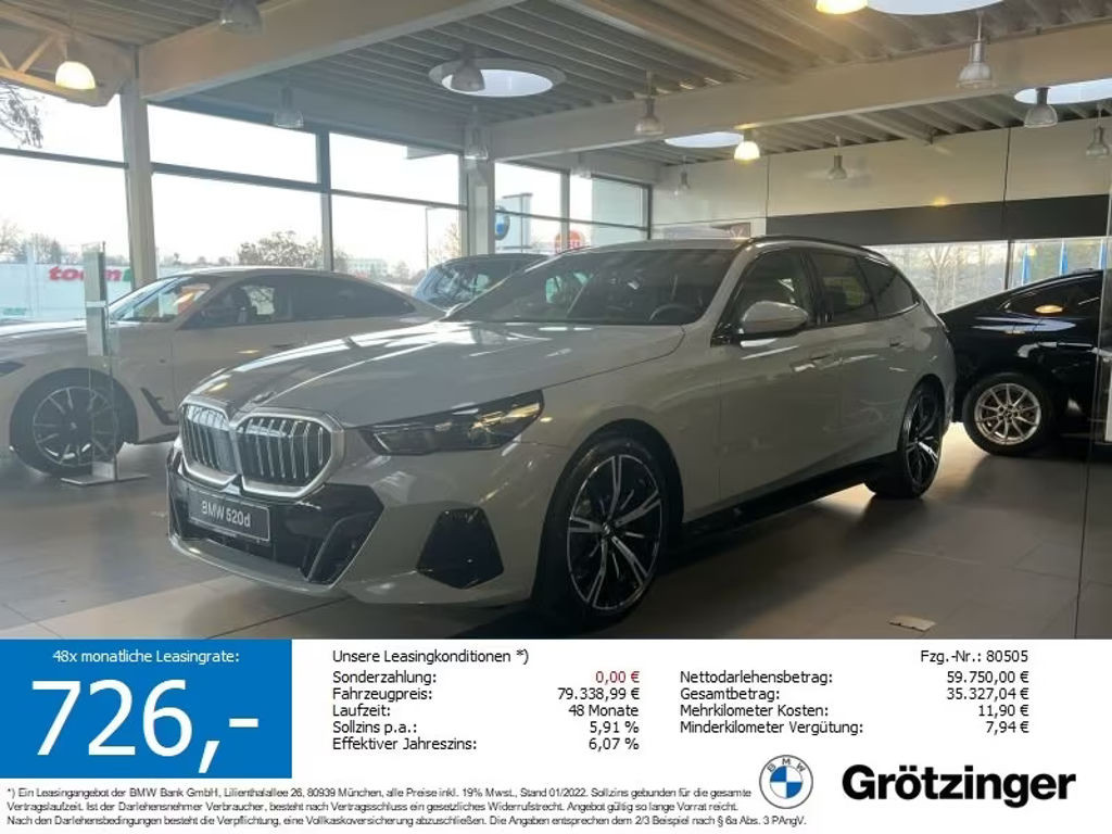 BMW 5 Serie 520 M-Sport Touring 520d