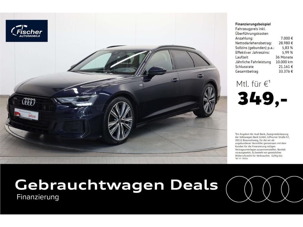 Audi A6 Avant Quattro S-Line 45 TFSI