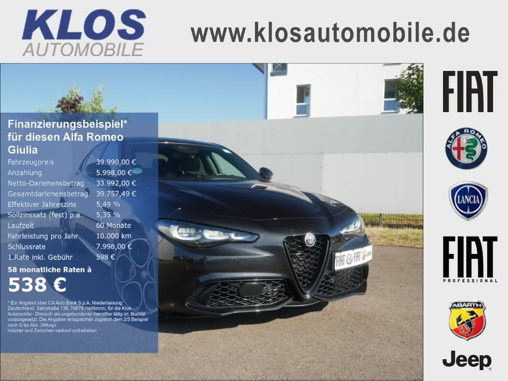 Alfa Romeo Giulia Turbo Veloce