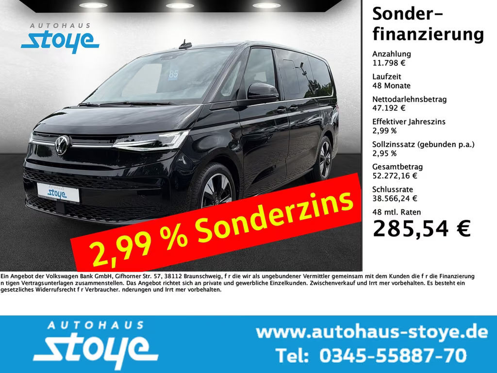 Volkswagen Multivan DSG Life T7