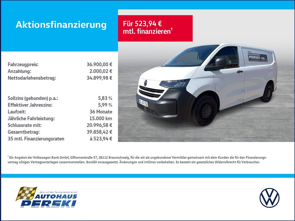 Volkswagen Transporter 2.0 TDI T7