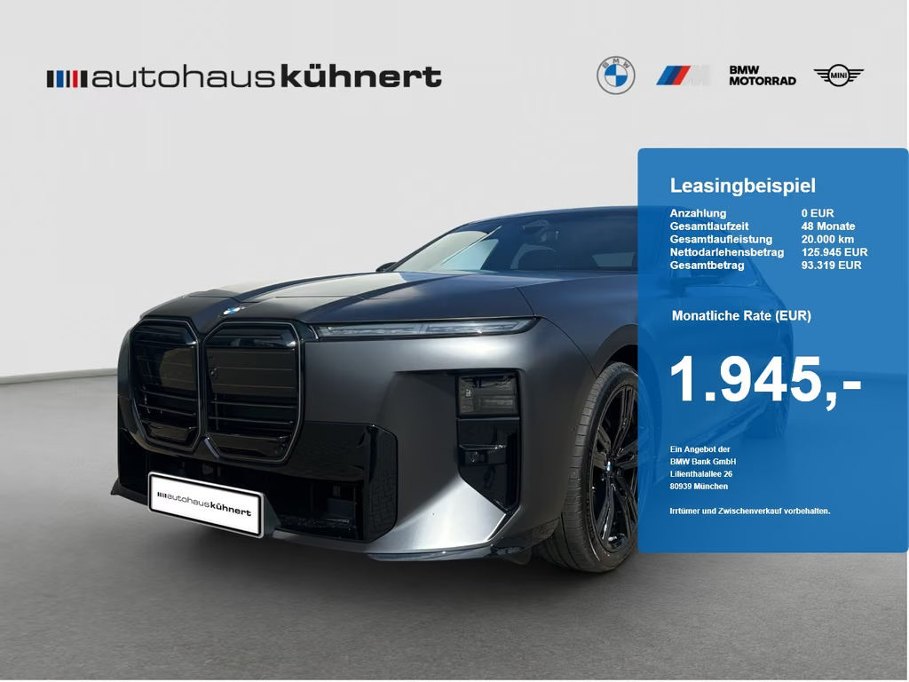 BMW i7 M-Sport xDrive Sedan
