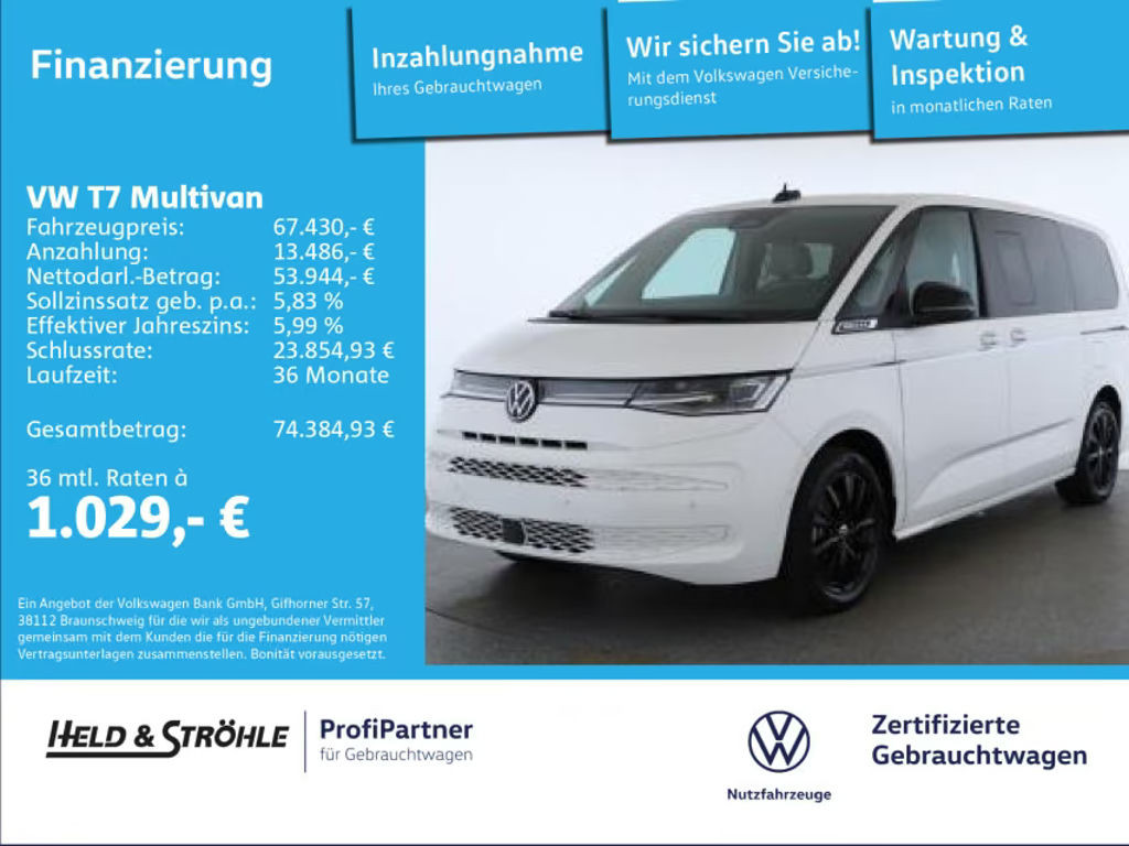 Volkswagen Multivan Style eHybrid T7