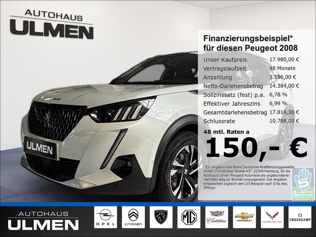 Peugeot 2008 BlueHDi GT-Line