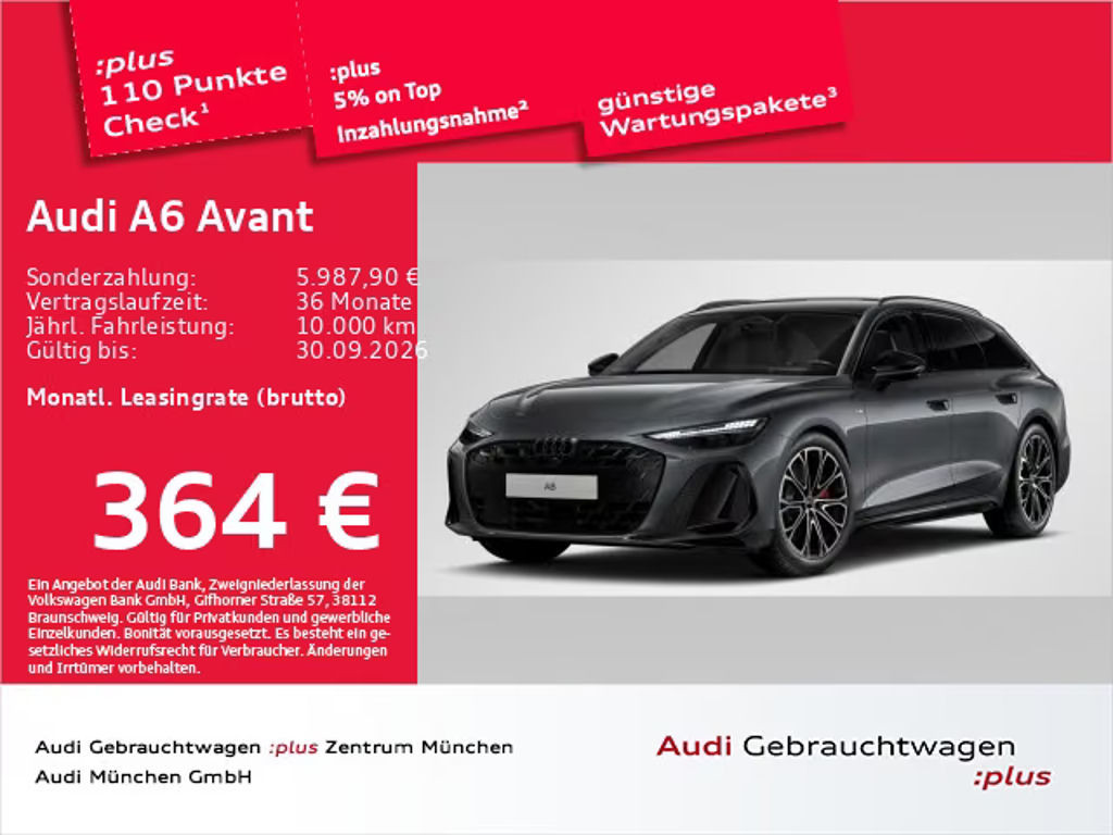 Audi A6 Avant Quattro S-Line S-Tronic