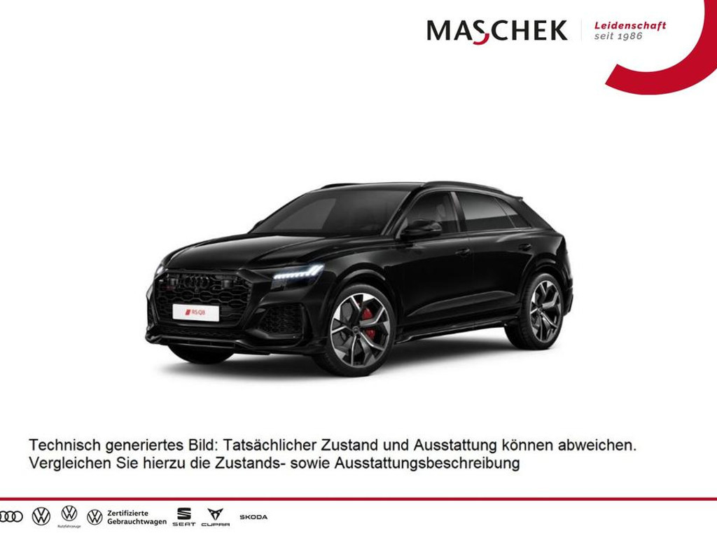 Audi RS Q8 SUV AHK Matrix Pano Black Standh B&O Massag