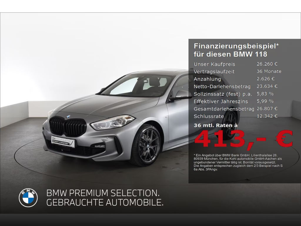 BMW 1 Serie 118 M-Sport Sedan 118i