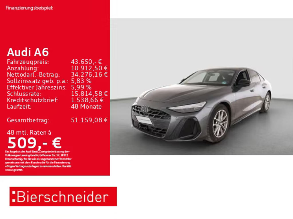 Audi A6 Sedan S-Line