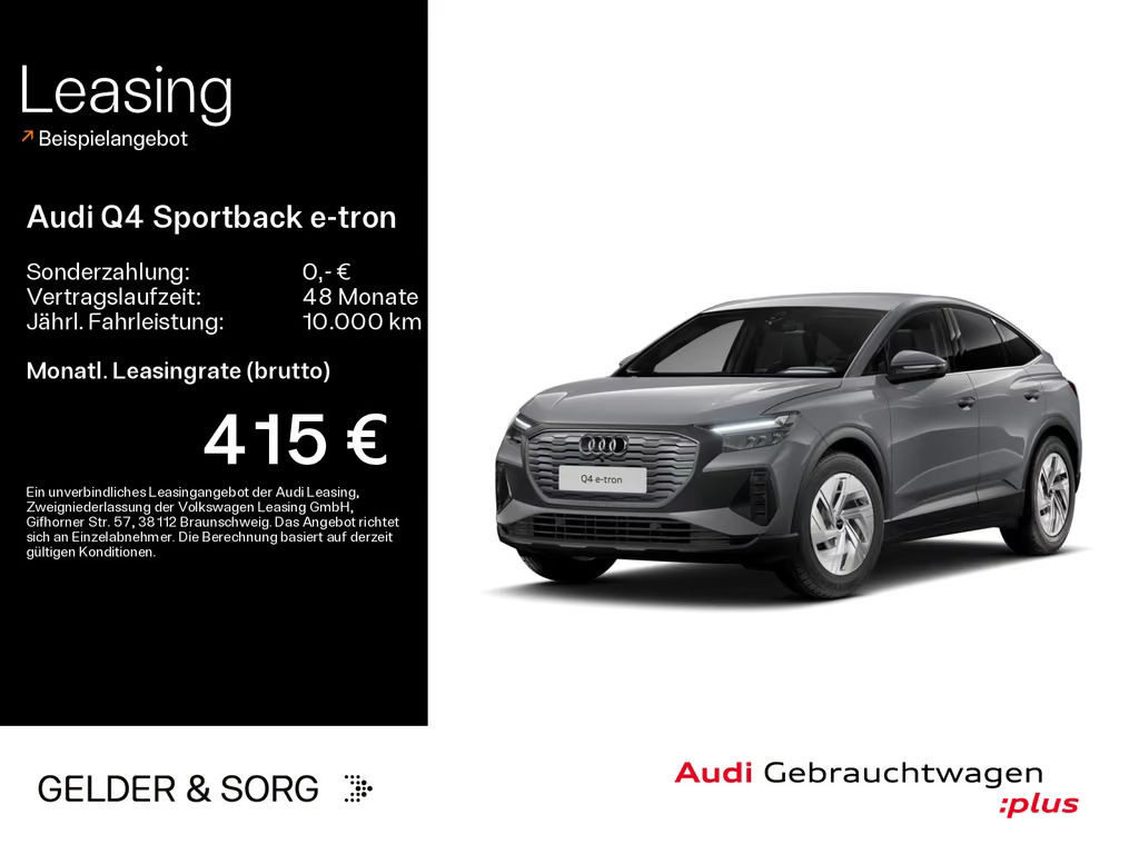 Audi Q4 e-tron Sportback