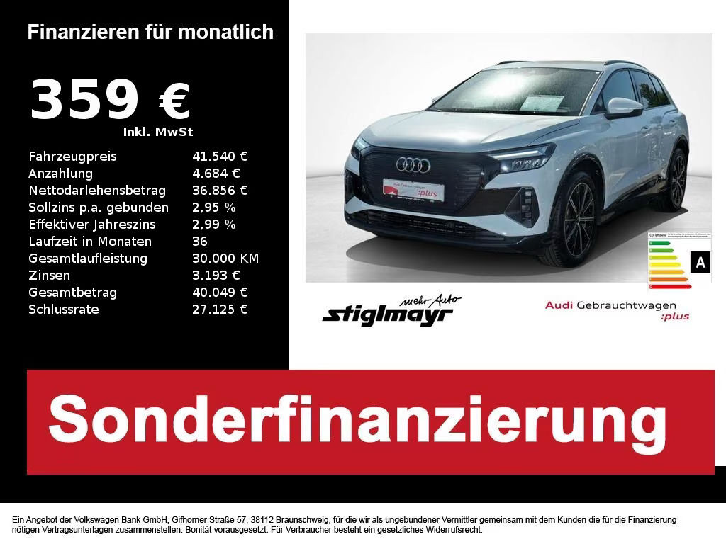 Audi Q4 e-tron 40