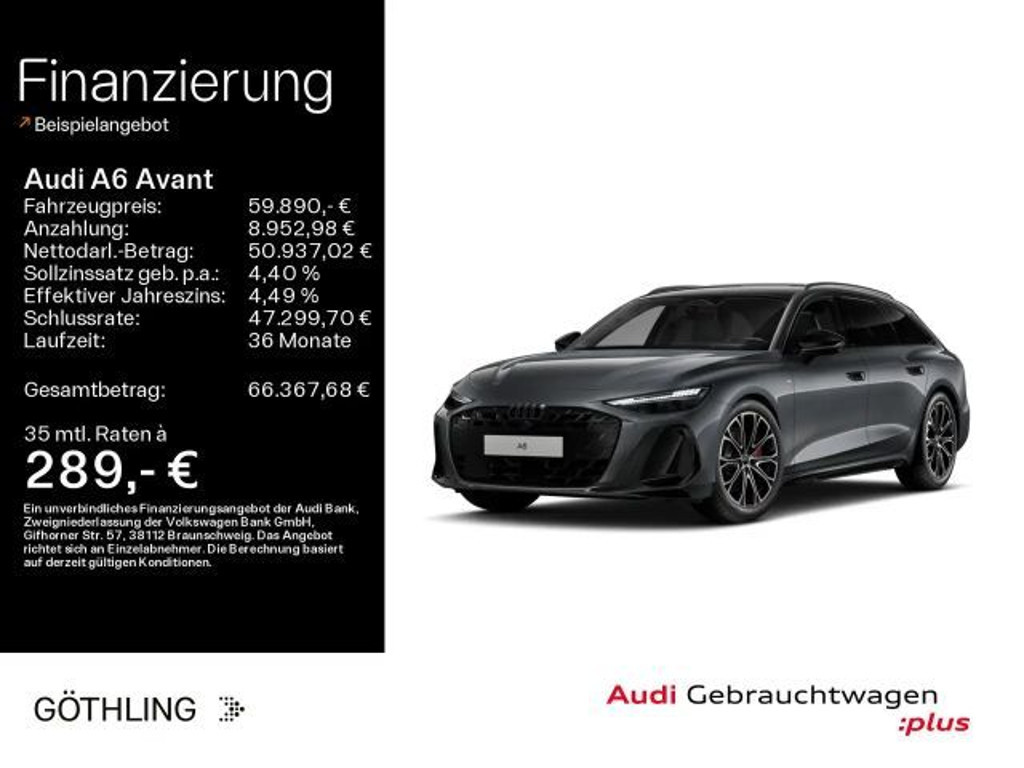 Audi A6 Quattro S-Line 55 TFSI