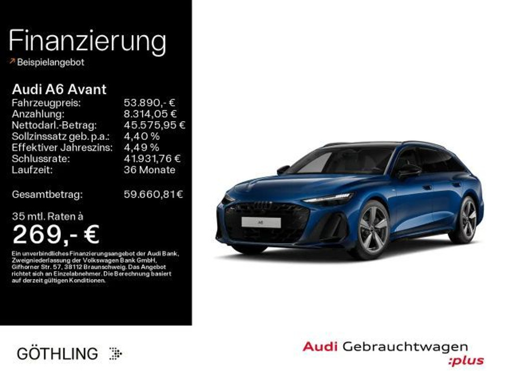 Audi A6 Quattro S-Line 40 TDI
