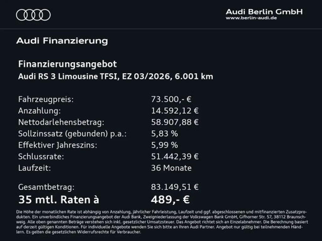 Audi RS3