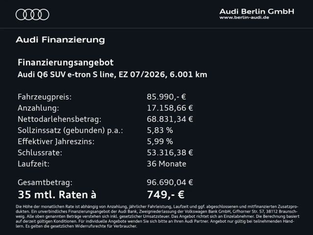Audi Q6 e-tron