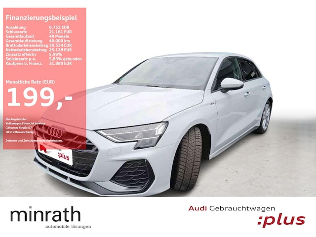 Audi A3 Sportback S-Line S-Tronic 35 TFSI