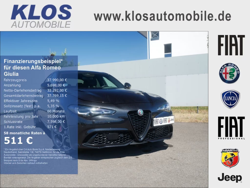 Alfa Romeo Giulia Turbo Veloce