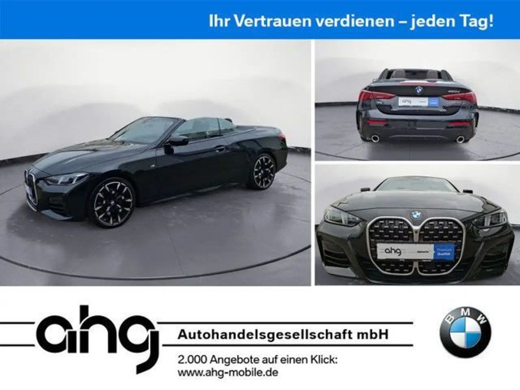 BMW 4 Serie 420 M-Sport Cabrio 420d
